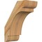 Ekena Millwork 6"W x 10"D x 14"H Olympic Rough Sawn Knee Brace, Western Red Cedar BRC06X10X14OLY00RWR - alternate 1